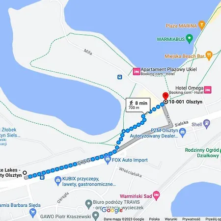 Ukiel Park 5 Przy Plazy Miejskiej - Free Parking, Fv אולז'טין